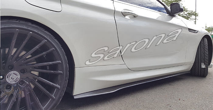 Custom BMW 6 Series  Coupe & Convertible Side Skirts (2012 - 2016) - $690.00 (Part #BM-042-SS)